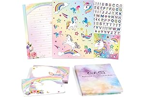 72PCS Girls Unicorn Stationery Set: A Magical Collection for Young Writers