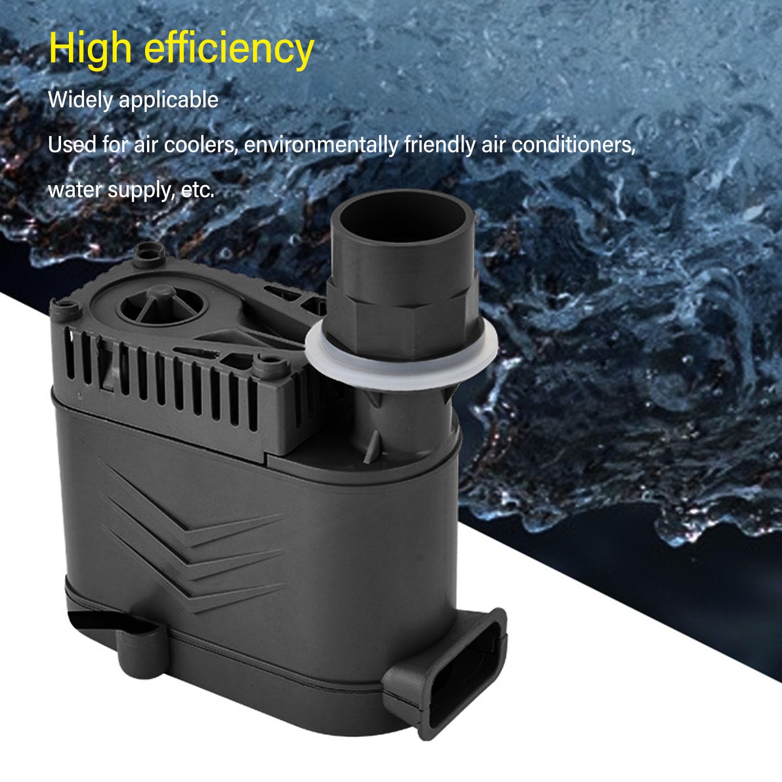 Bomba de Agua de Aire Acondicionado 35W, Bomba de Condensado Automática 3000LPH IPX8 Bomba de Condensado HAVC Impermeable 1m de Elevación