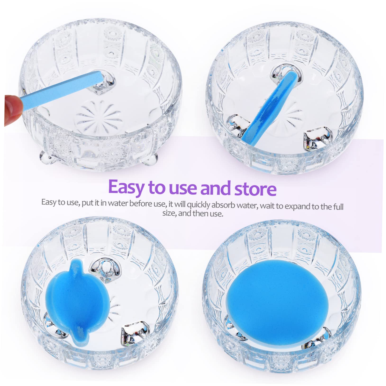 120 piezas Esponjas Faciales Comprimidas para Limpieza y Exfoliación para Mujeres y Reutilizable y Incluye Color