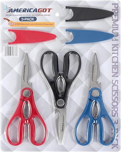 Miniatura 1 de Tijeras de cocina tijeras de cocina tijeras de cocina tijeras afiladas para todo propósito tijeras de cocina resistentes tijeras de cocina de acero