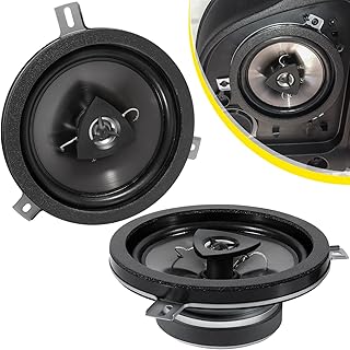 Replace for Mopar Kicker Speaker Upgrade for Jeep Wrangler JK JKU 2007-2018 & Grand Cherokee Commander Liberty Dodge Chrysler Replace OEM 77KICK10 6.5inch (2 Pack)