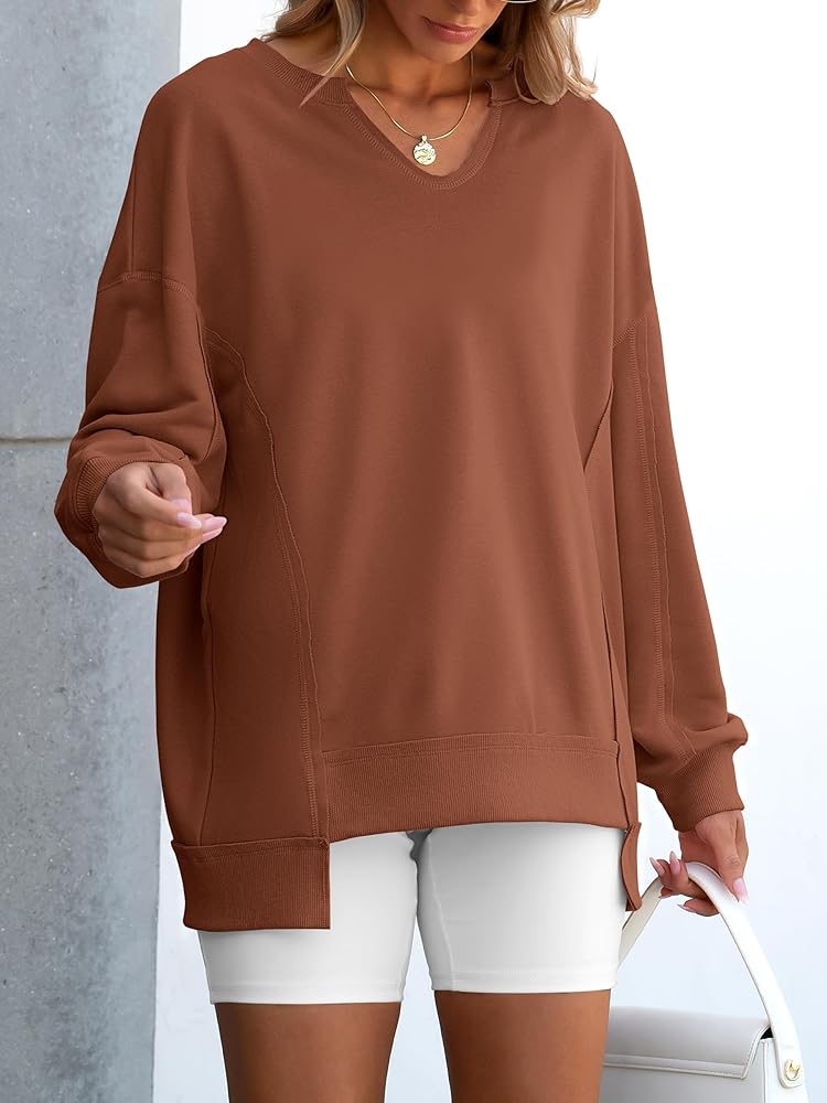 トップス ennoy ROUND NECK PULLOVER BROWN ROUND NECK PULLOVER (BROWN) エンノイ ennoy