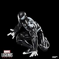 Vista 5 de Marvel Legends Series Spider-Venom, Retro Cardback Spider-Man Comics Collectible 6-Inch Scale Action Figure