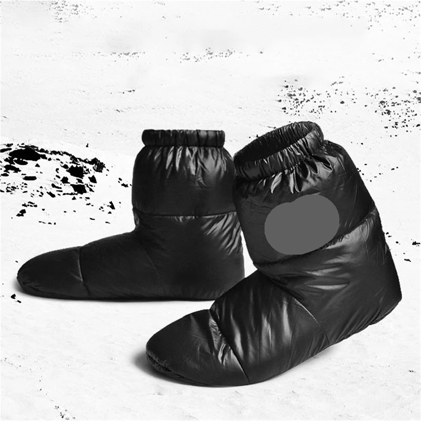Daunenschuhe Abdeckung Winter Fuß Warme wasserdichte Schuhe Ultraleichte Winddichte Outdoor Wandern Camping Gänsedaunen Fußabdeckung Für Camping
