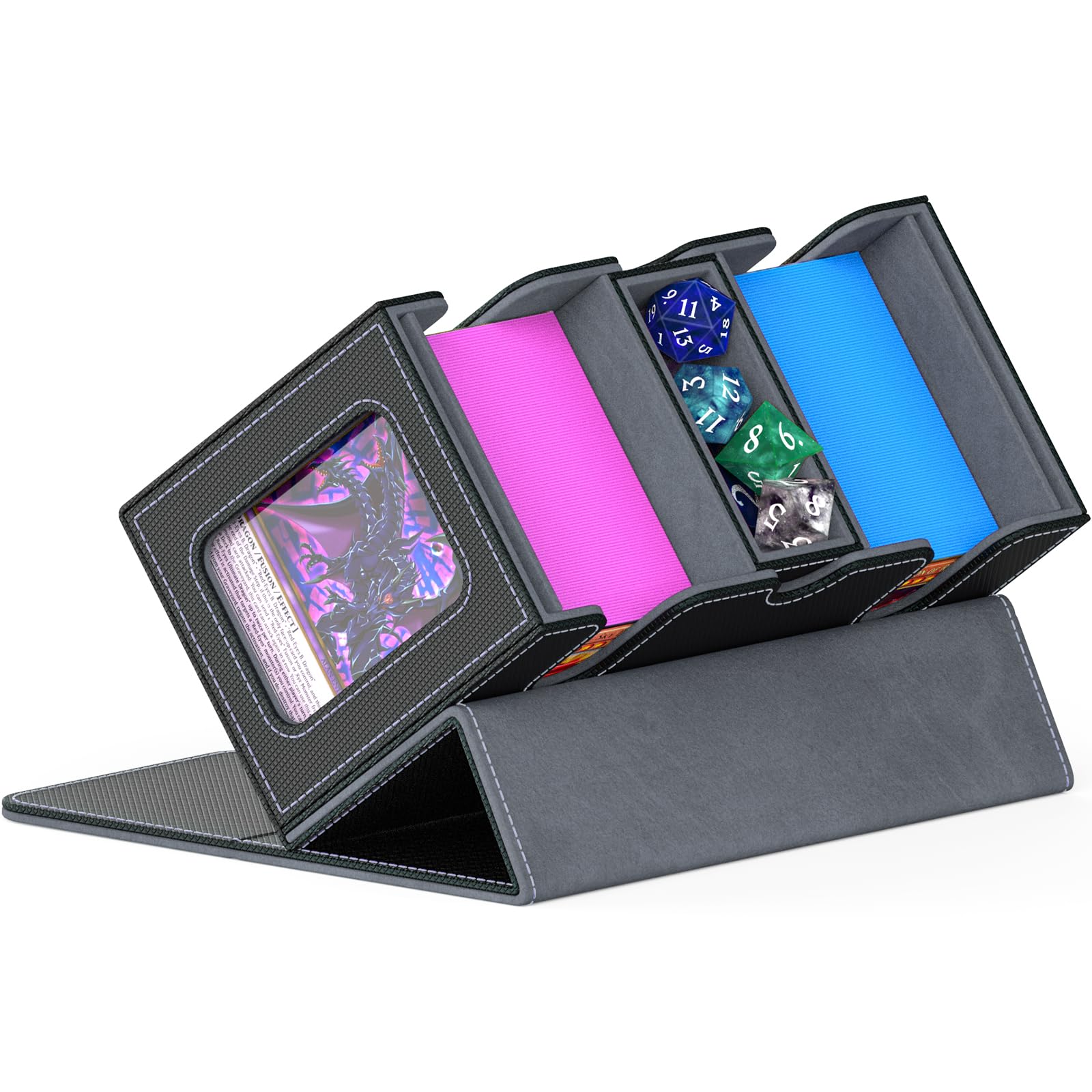 Amazon.com: TopMade Card Deck Box with Commander Display, Trading