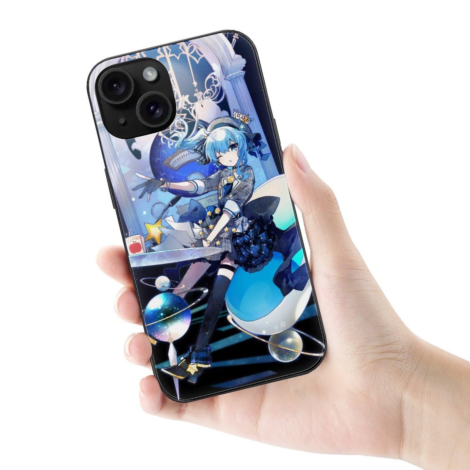 Amazon.co.jp: iPhone 15 ケース オシャレアニメ柄 VTuber すい