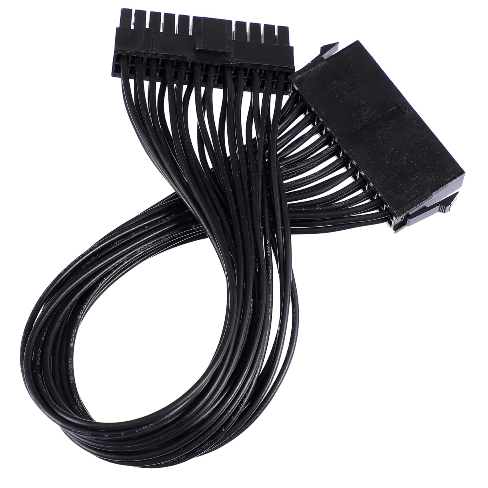 Cable extensor ATX 24p Mipcase flexible y resistente de cobre para alimentación de PC 8