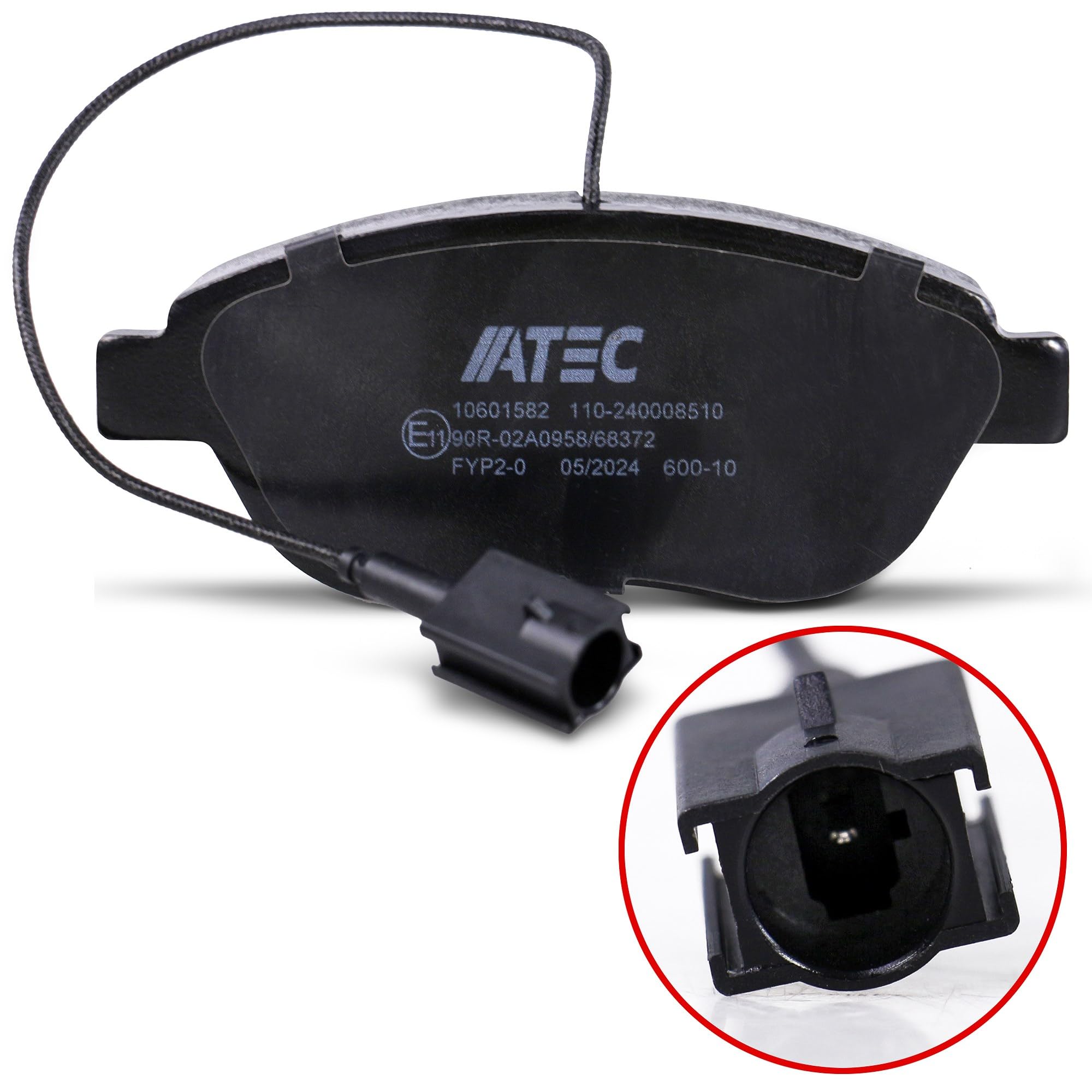 ATEC Germany Set freni asse anteriore incl. dischi freno Ø 284 mm ventilati | Compatibile con: FIAT BRAVO II, BRAVO Van, STILO, STILO Multi Wagon, STILO VAN, LANCIA DELTA III