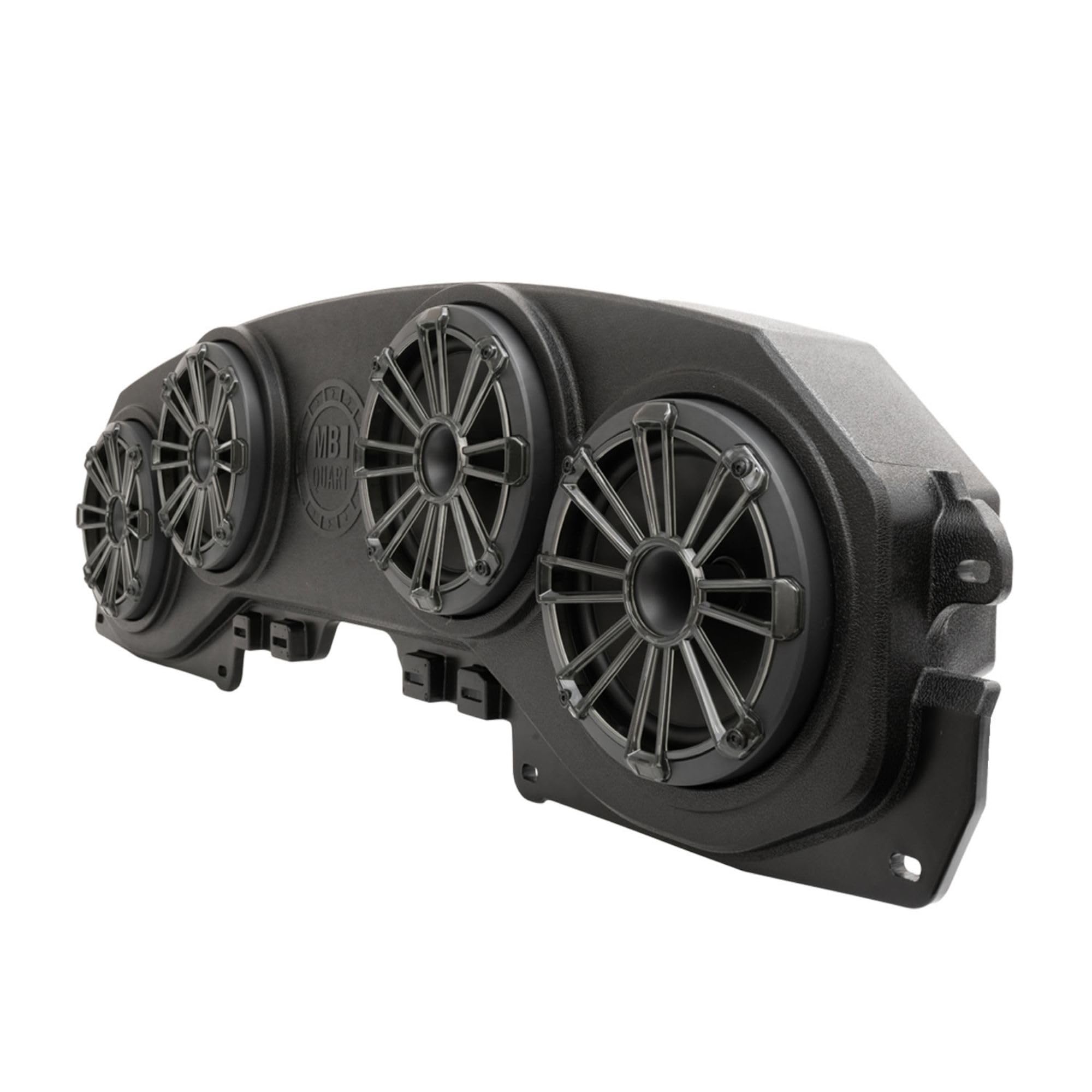 MBQJ-48HRGB Jeep Wrangler JL/Gladiator JT Rear Soundbar with 8-Inch Compression Horn Speakers, Titanium Tweeters, RGB Light, Car Stereo Kit