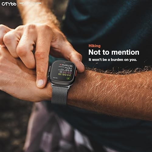 Miniatura 7 de CTYBB Paquete de 4 correas elásticas de nailon solo compatibles con Apple Watch de 157 165 173 173 173 y 173 pulgadas correas deportivas elásticas