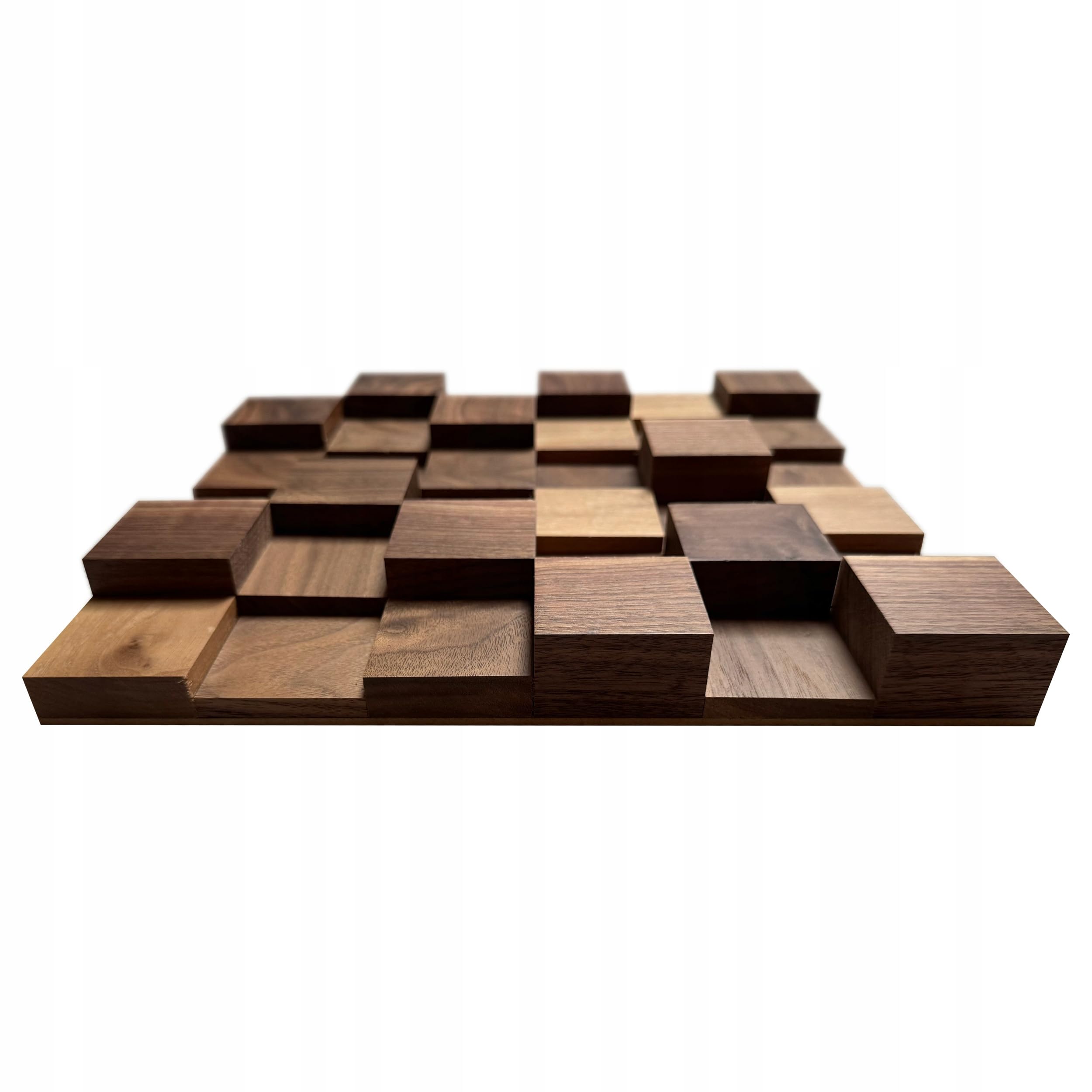 IG Acoustics Akoestische diffuser 2D 500 - 30 x 30 cm - wandpaneel van hout - akoestisch paneel, eiken licht