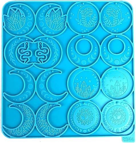 Miniatura 8 de Moldes de fundición de resina para joyas, aretes de gota de agua, moldes de resina de silicona para joyería