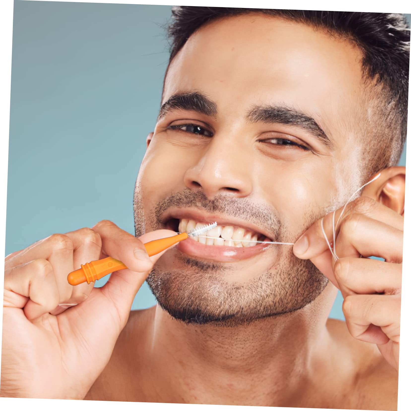 Didiseaon 3 Series Cepillos Interdentales Cepillos Interdentales Conveniente Limpiador Limpiador De Viaje Cepillo Interdental Pequeño Páginas 50 Piezas*3