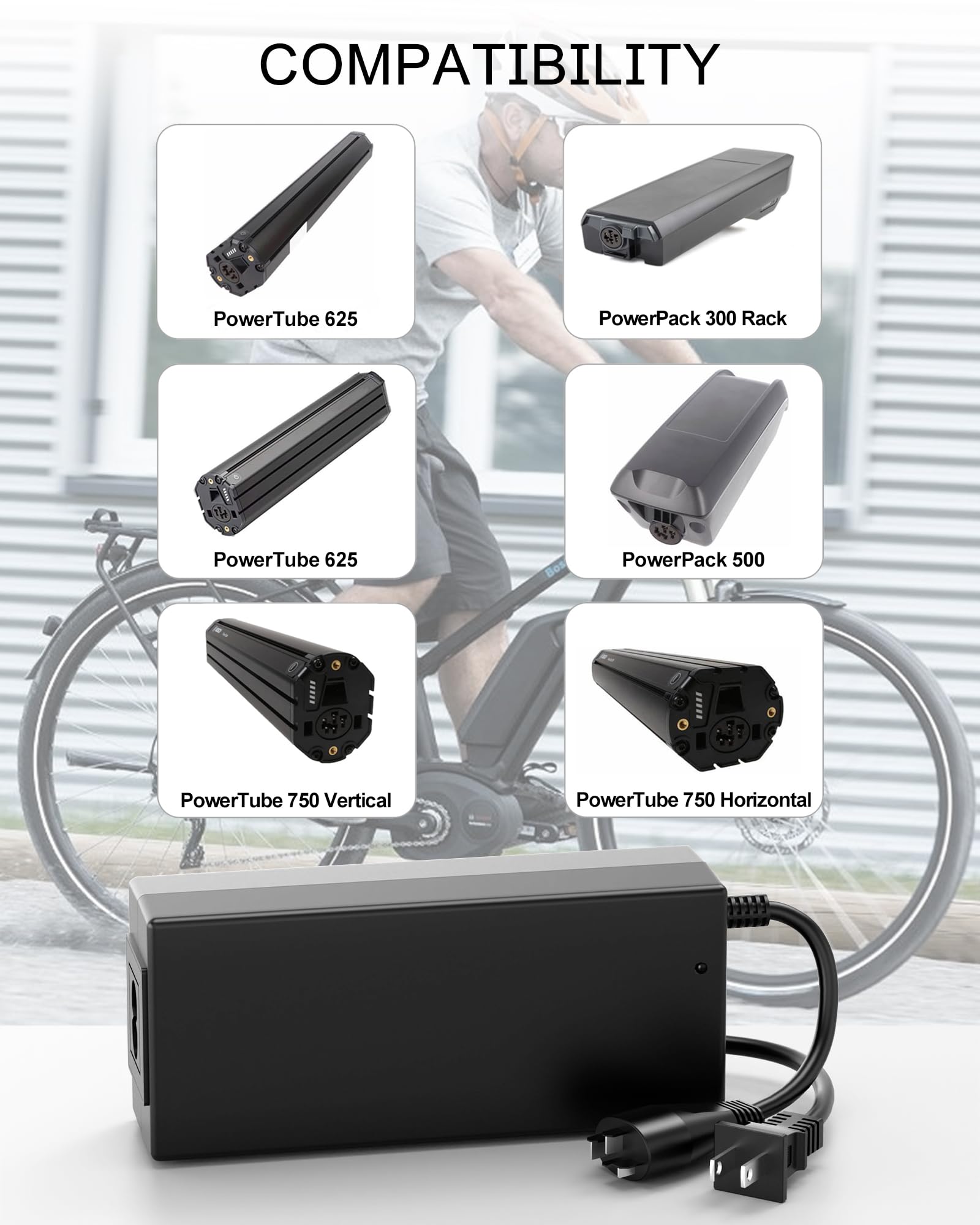 Amazon.com: VHBW 2A Compact eBike Charger for Bosch eBike System 2