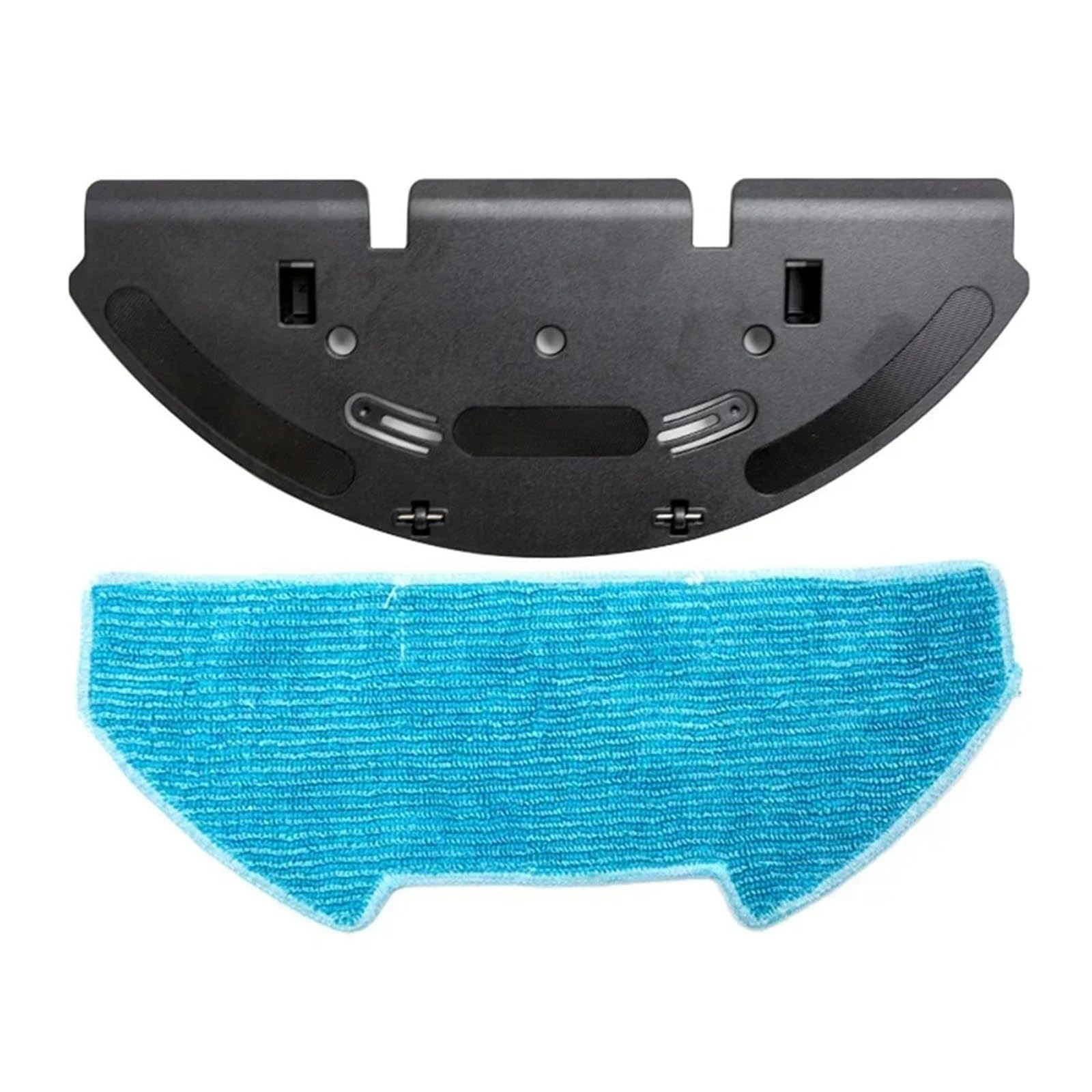Shiketong Replacement Parts Mop Bracket Mop Pads Kit,Compatible For Redkey,R10 Robot Vacuum Cleaner Part Mop Bracket Mop Pads Kit Cleaning Tools(B)