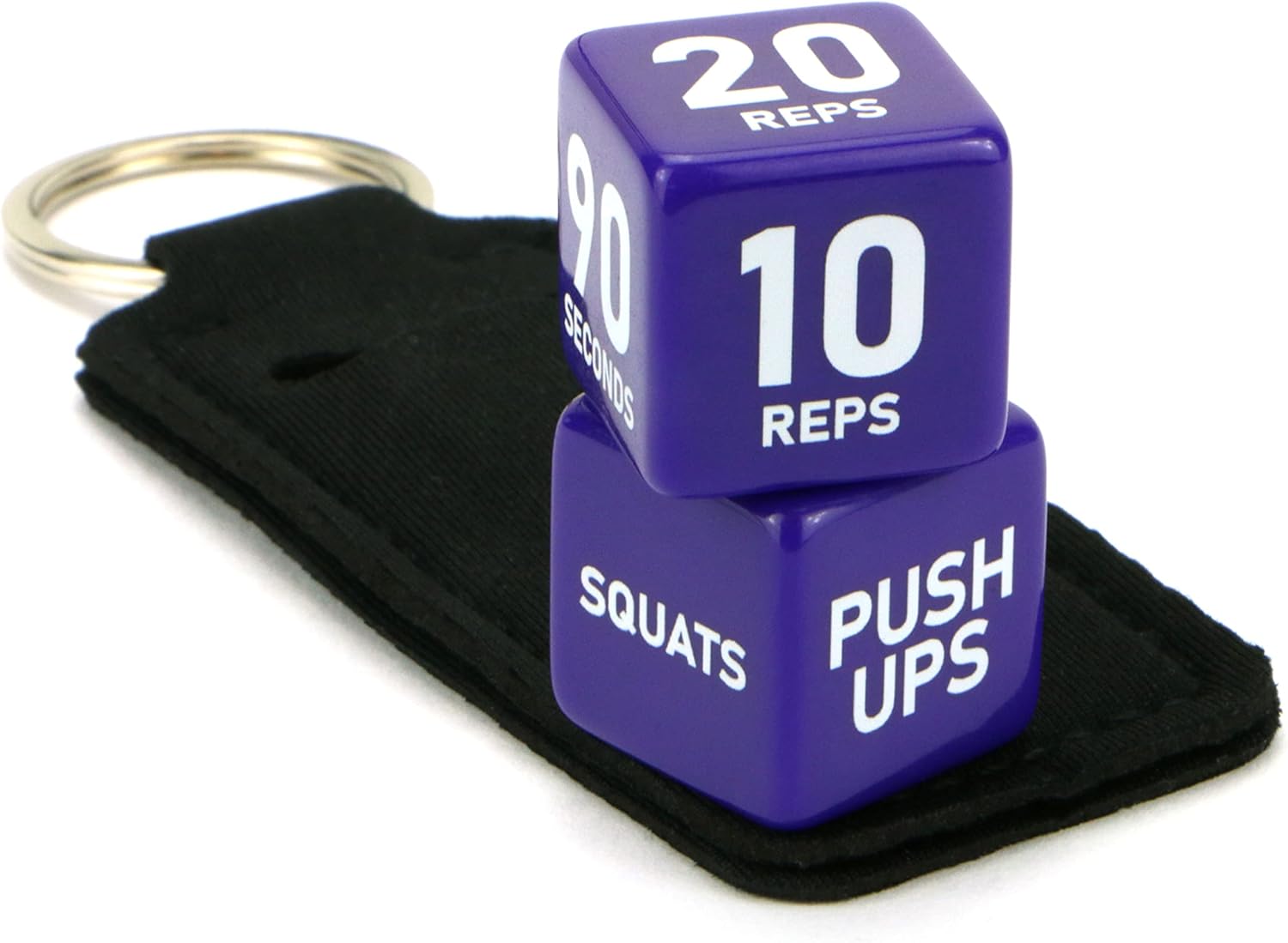 Exercise Dice Fitness Dice with Neoprene Pouch. For Full Body Workout