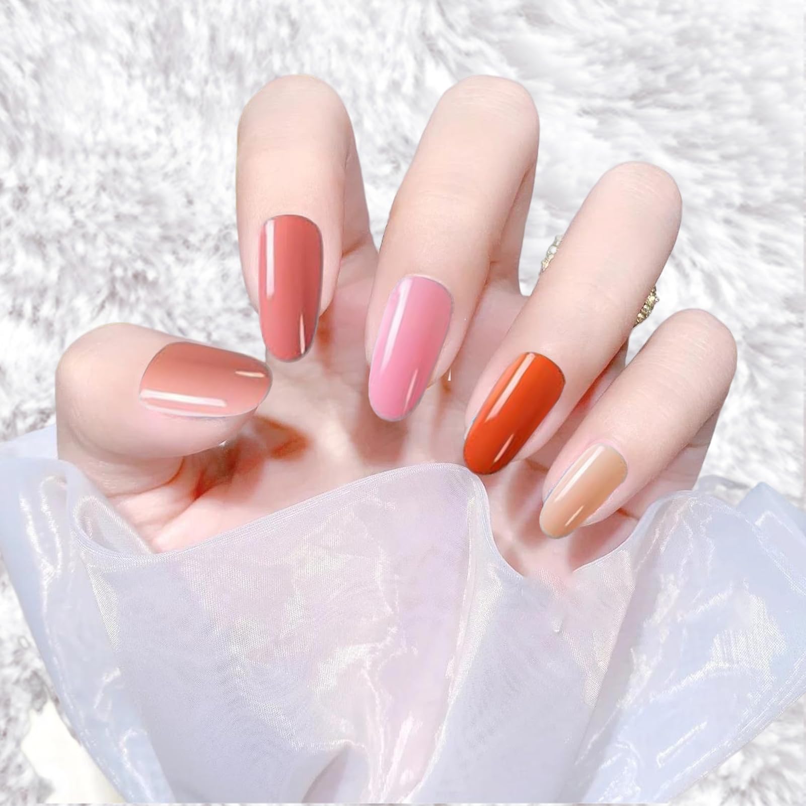 Set Di Smalti Per Unghie In Gel, Penne Artistiche Pers Smalto, Kit Di Arte Dello Smalto Per Unghie Ad Asciugatura Rapida A 6 Colori, Per Una Manicure Professionale