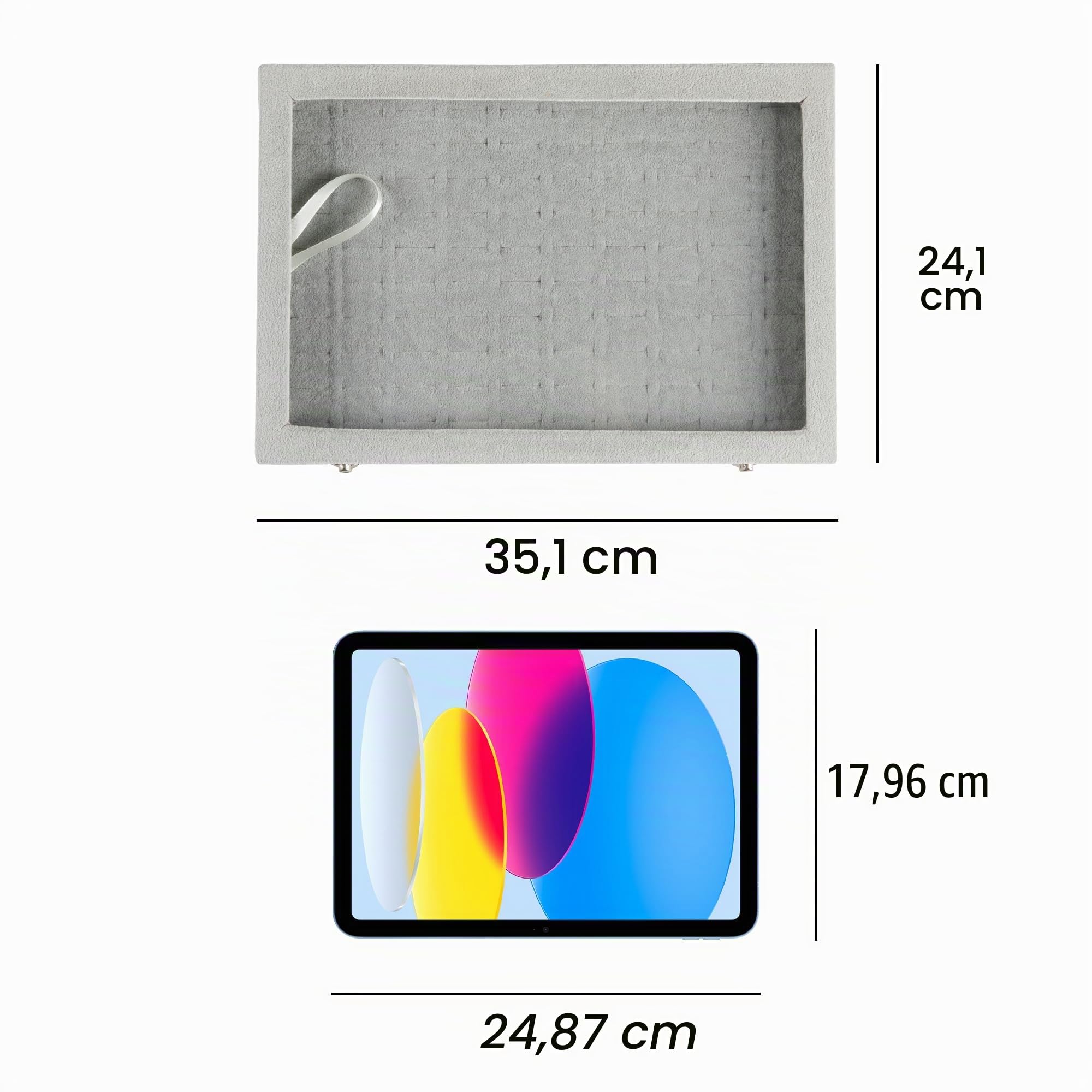 Frebeauty Plateau organisateur pour bagues 100 emplacements Porte-bagues avec couvercle transparent Boîte de rangement en velours Plateau à bijoux pour magasin de bijoux Présentoir pour boucles