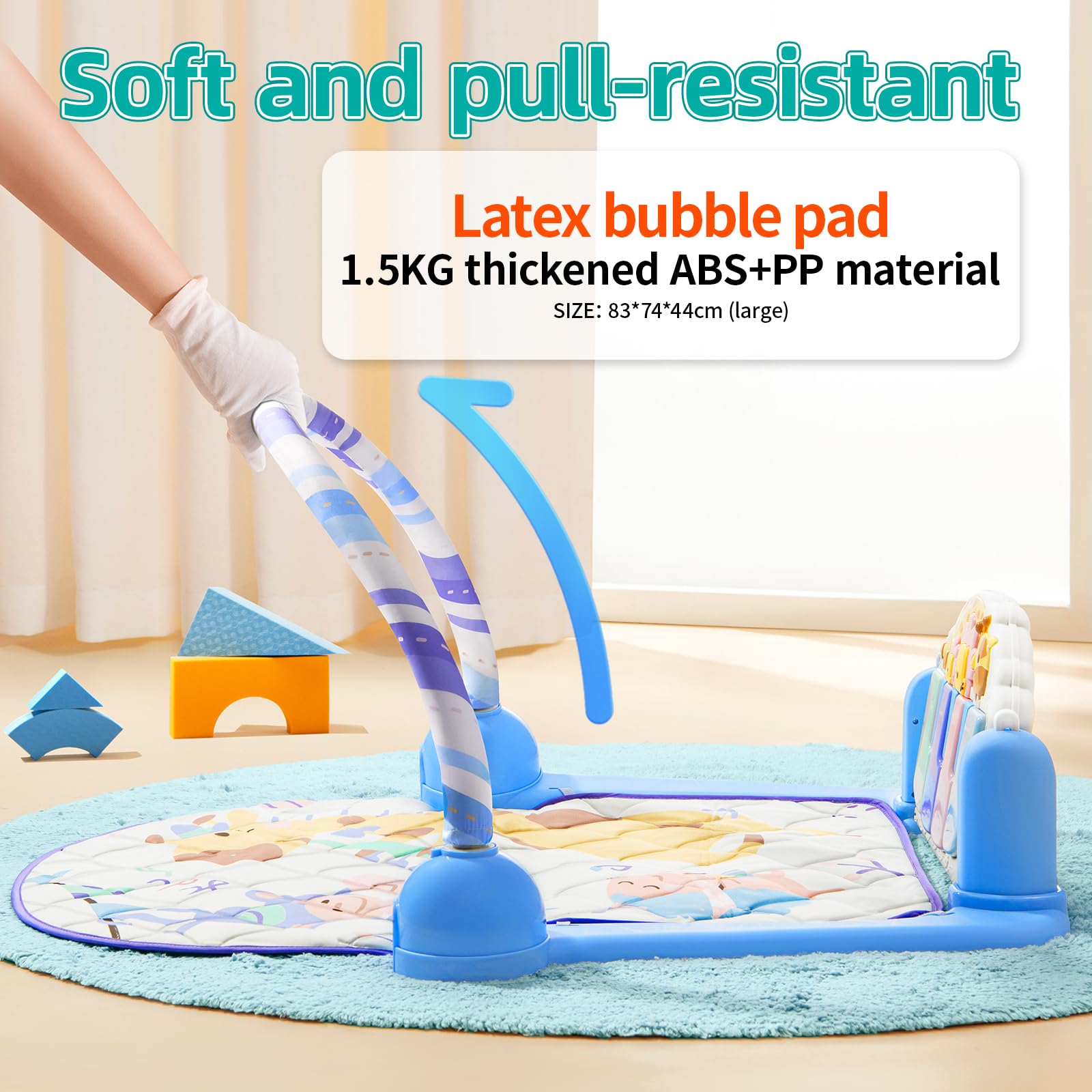 auby Adventure Band Latex Play Mat Gym (Alpha Group EC461119)