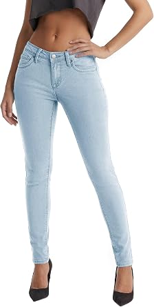 Hybrid & Company Women Ultimate Comfort Flattering Fit Stretch Skinny Jeans
