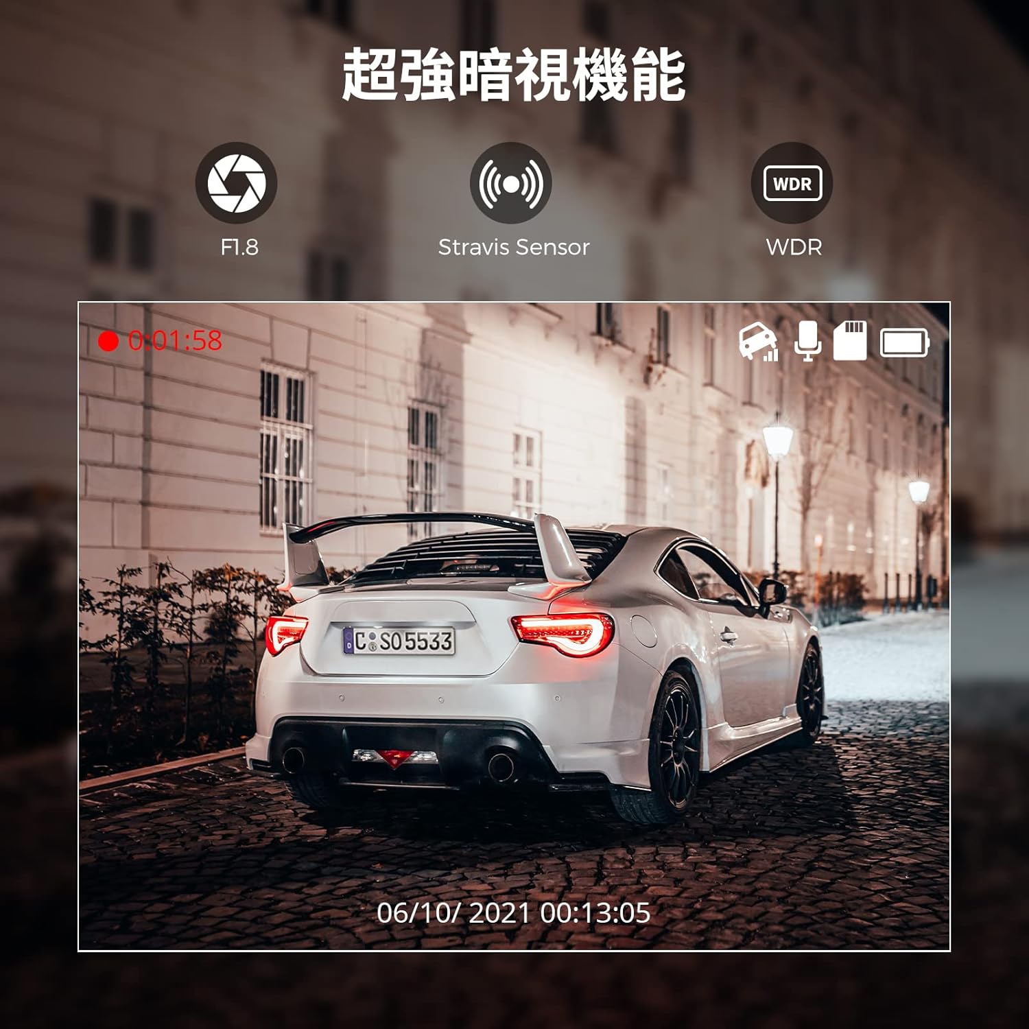 24-Hour Parking Monitoring Feature
