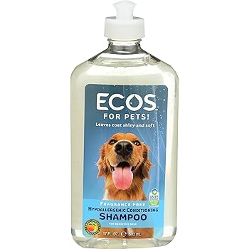 fragrance free dog shampoo