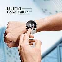 Vista 4 de Pack de 12 fundas para Samsung Galaxy Watch 6 de 40 mm, protector de pantalla con cubierta de policarbonato duro y película protectora de vidrio