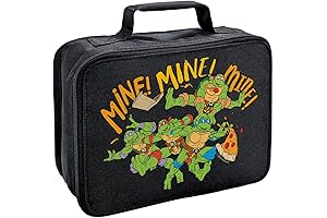 LOGOVISION Teenage Mutant Ninja Turtles TMNT Mine Mine Mine! Insulated Soft Sided Lunch Box