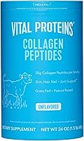 Vista 1 de Vital Proteins Suplemento dietético sin sabor de péptidos de colágeno (peso neto 24 onzas)
