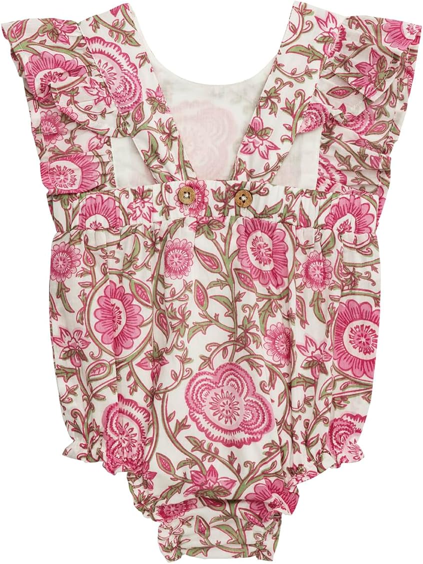 Mud Pie Baby Girl Printed Bubble