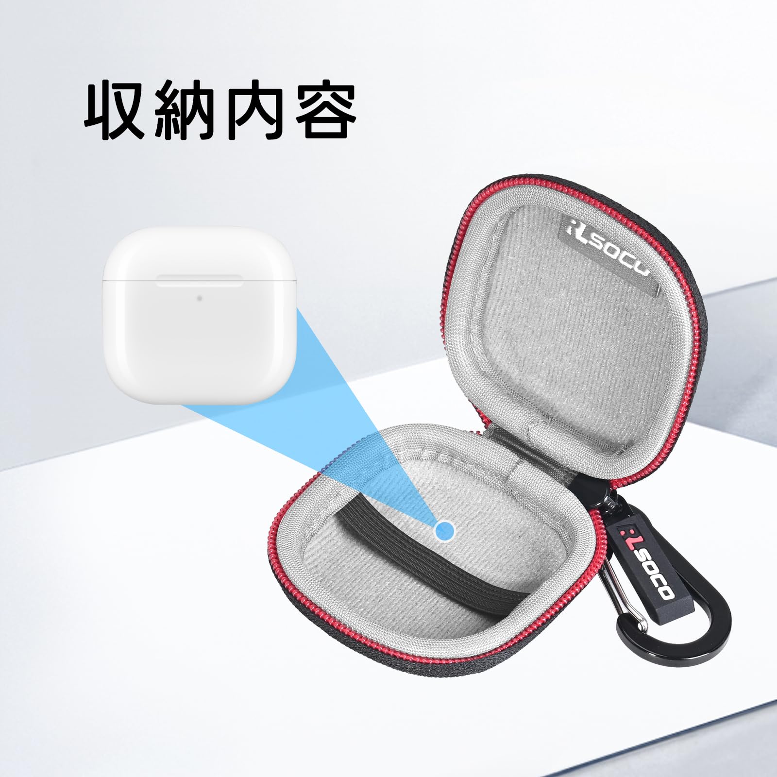 アップル Apple AirPods 4 ワイヤレスヘッドフォン　ケースのみ Amazon | AirPods 4専用ケース for Apple AirPods 4 ワイヤレス