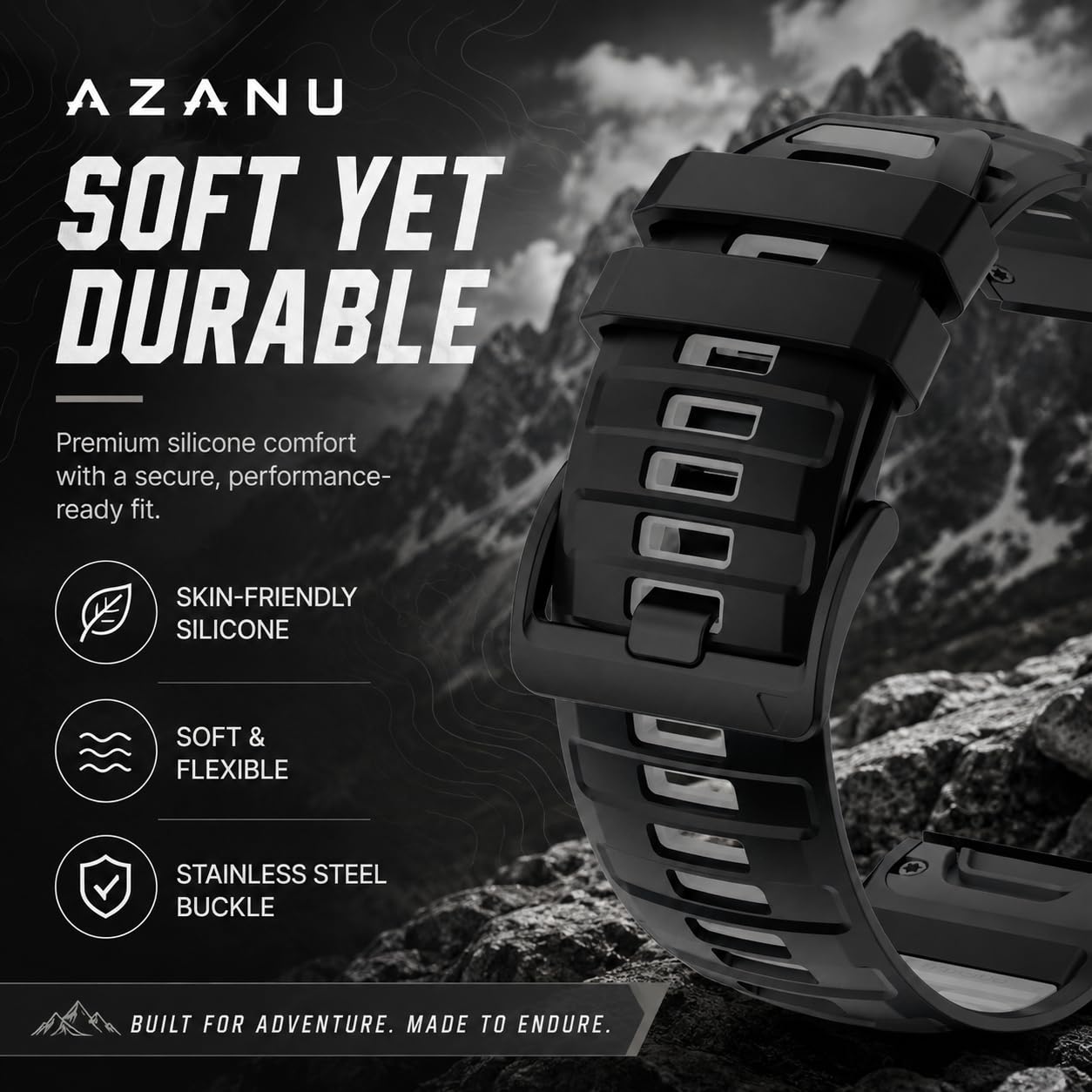 Bracelet de montre 26 mm pour Garmin Fenix 8 51 mm, tactix Delta