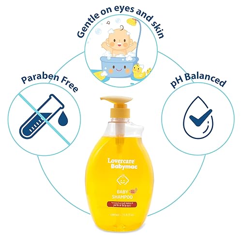 Miniatura 7 de Combo Lovercare Babymac Baby Soft Bath+Cabra leche y champú para bebés - 33.8 fl oz cada uno
