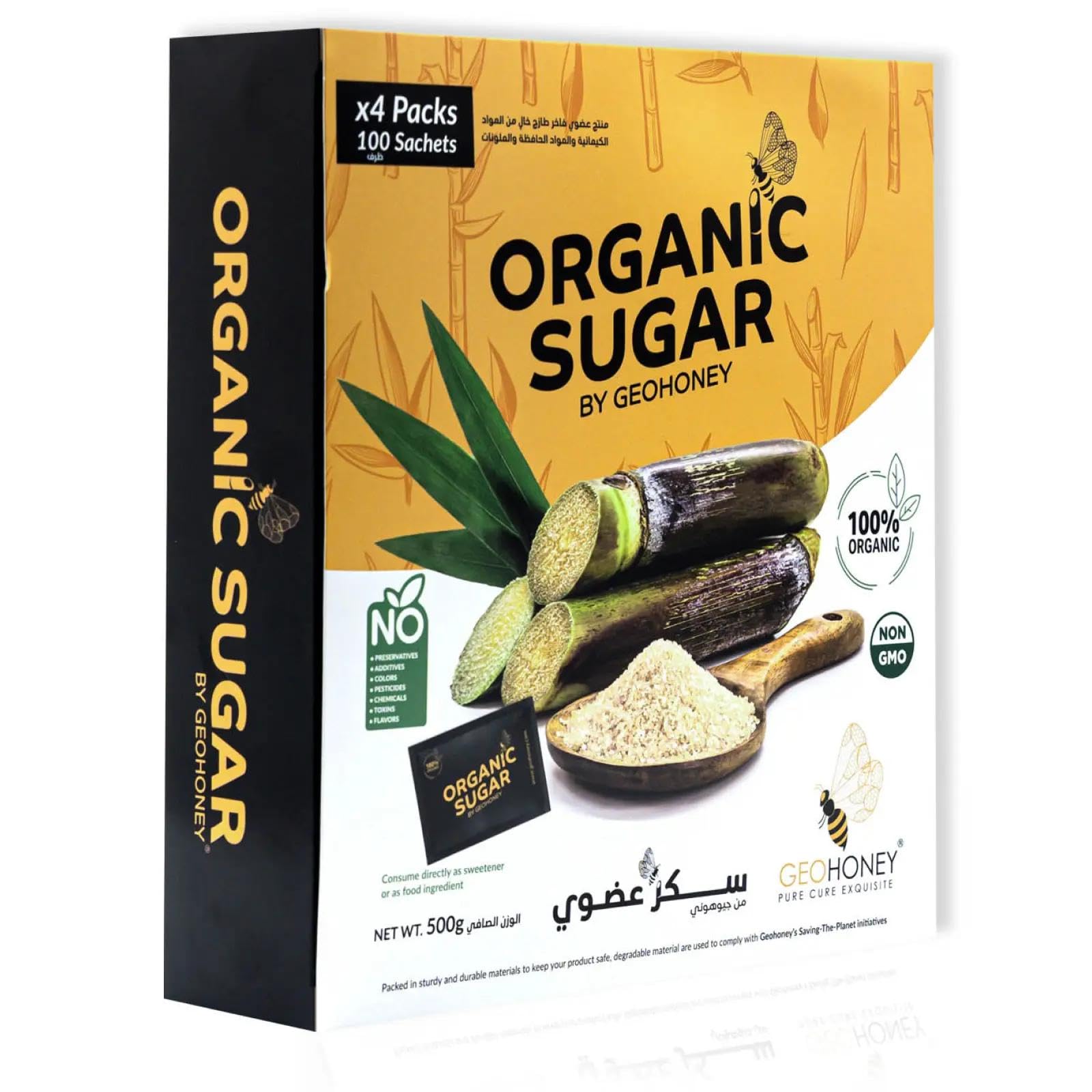 Geohoney Organic Sugar 500g