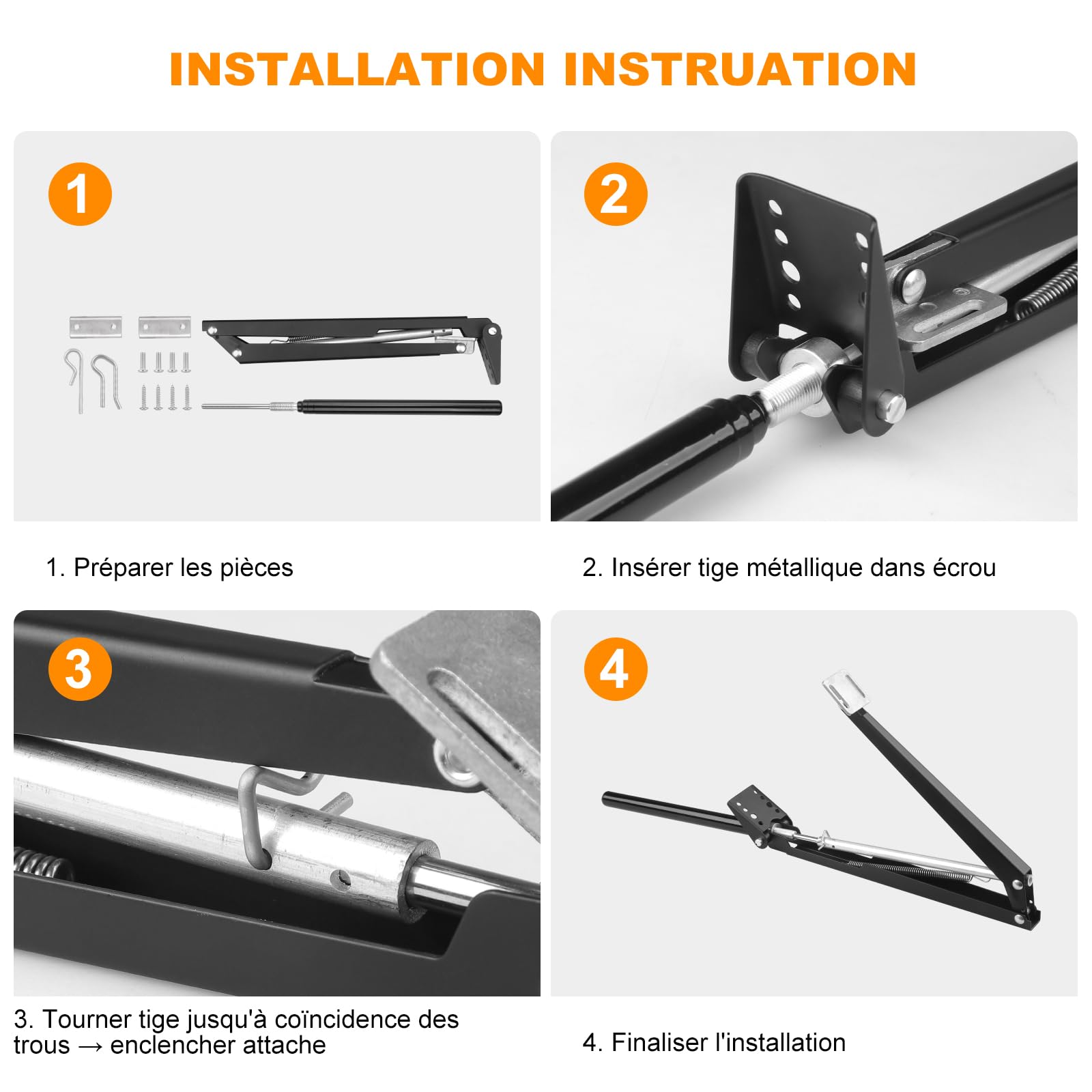 Ouvre Fenêtre Automatique pour Serre, Solaire Sensible Ouvreur de Fenêtre Automatique, Kit Système d'aération Automatique pour Serre pour Serre et abri de Jardin, Force de Levage 15 kg (1PCS)