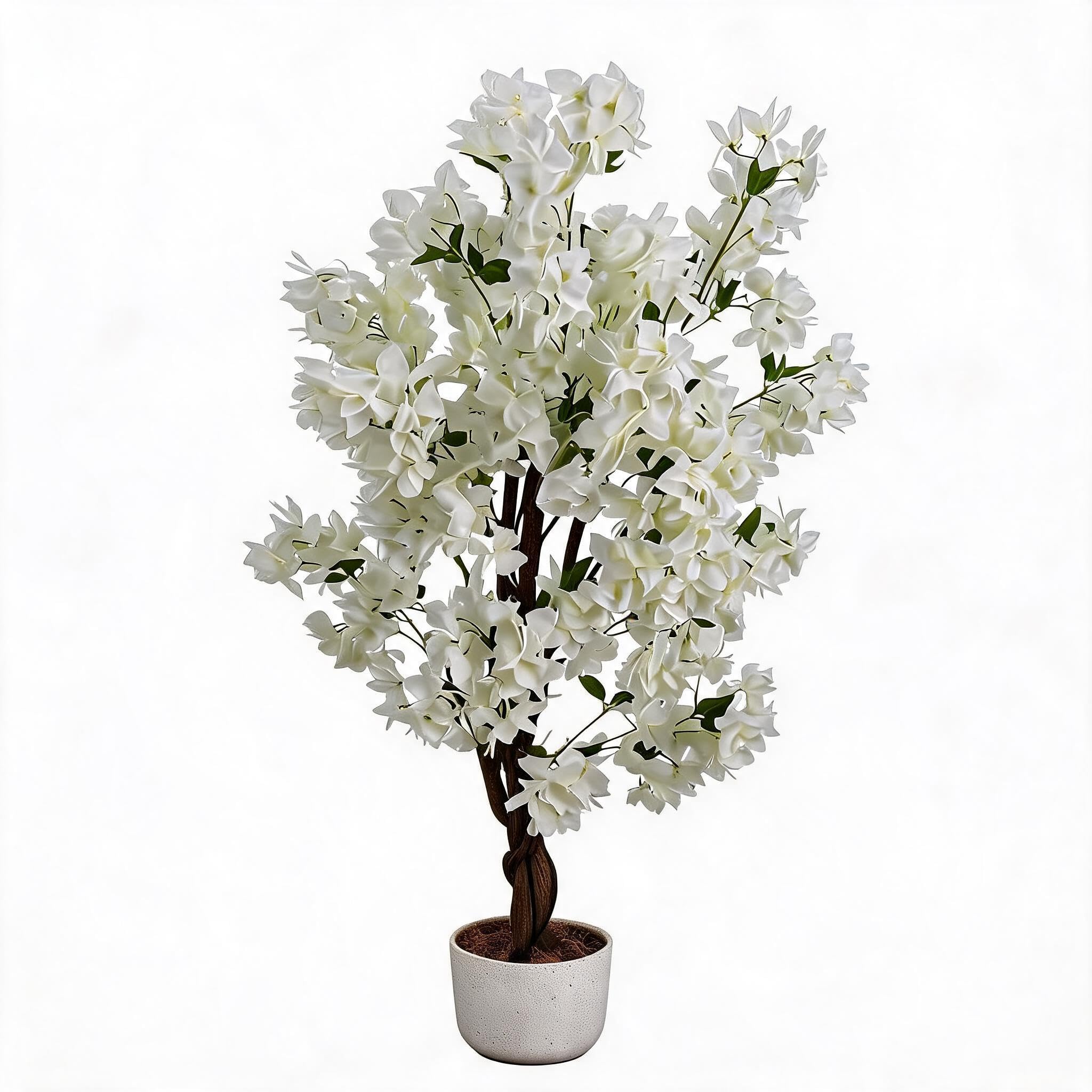 Cerisier Artificiel en Fleurs avec Pot, 2,9/5/6 ft