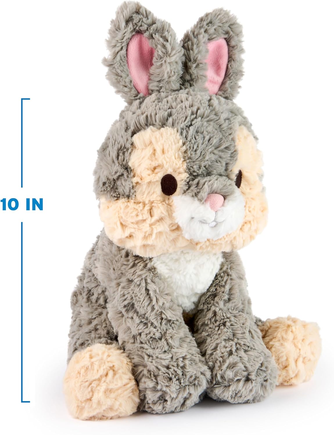 GUND Disney Official Thumper Plush, Disney Cozys Collection, Bambi Toys, Bunny Rabbit Stuffed Animal for Ages 1 and Up, Gray, 10” - Image 7