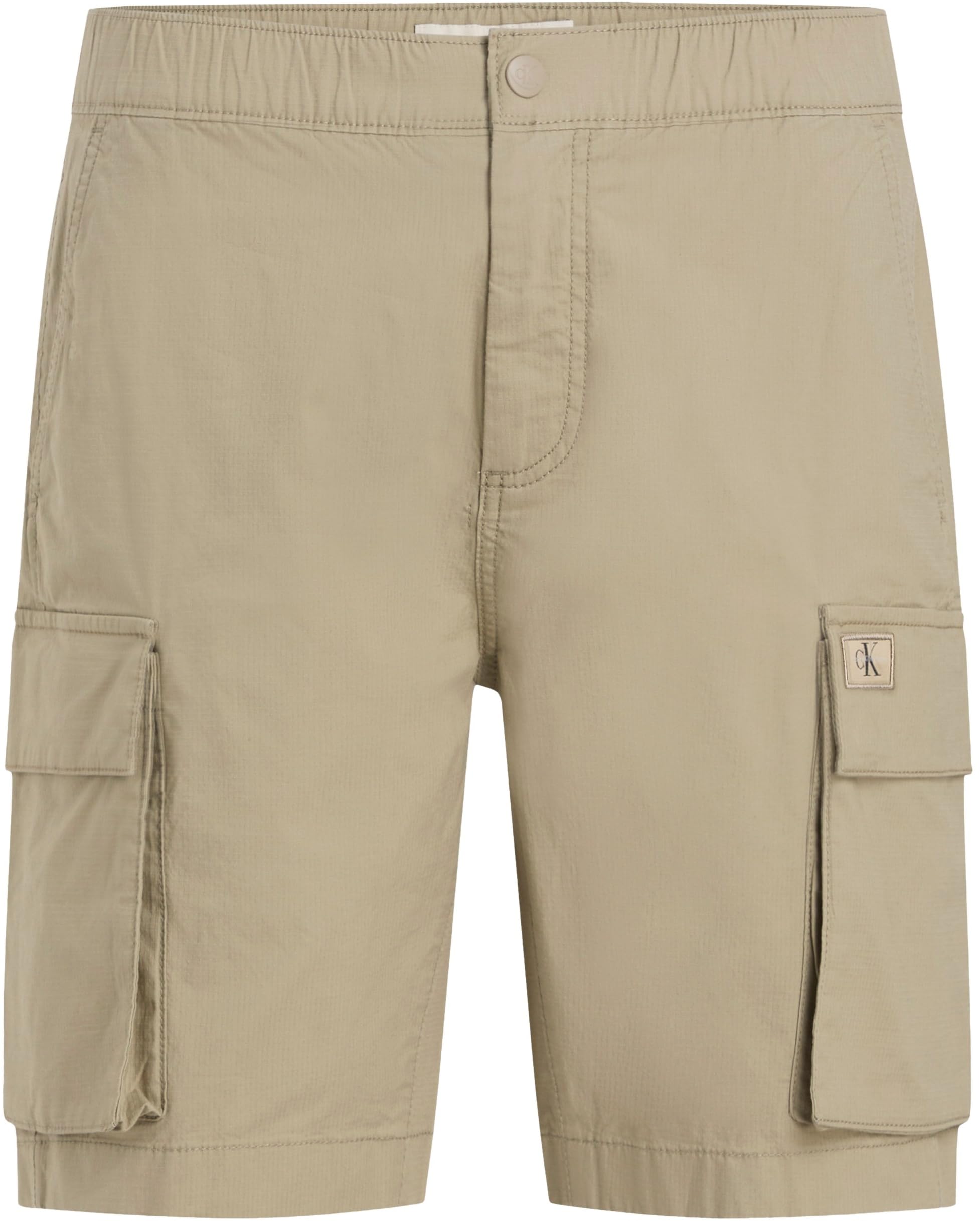 Calvin Klein Uomo Pantaloncini Cargo Washed con Elastico