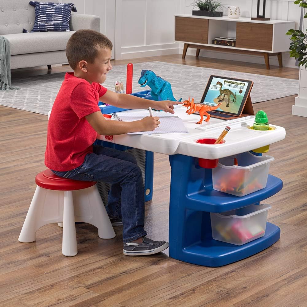 Super Cheap 🛒 Step2 Build And Store Block And Activity Table Exclusive Discount 80% Offer Step2 Build And Store Block And Activity Table