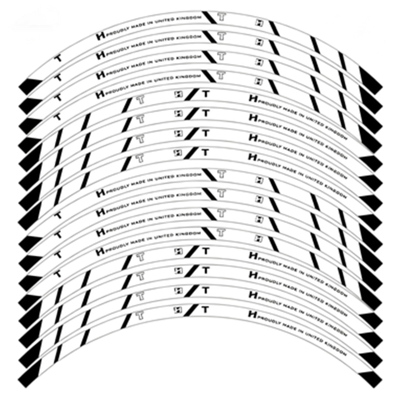 Reflective Motorcycle Wheel Sticker Decal Rim Stripe for Trident 660 Speed Street Triple 675 900 1050 1200