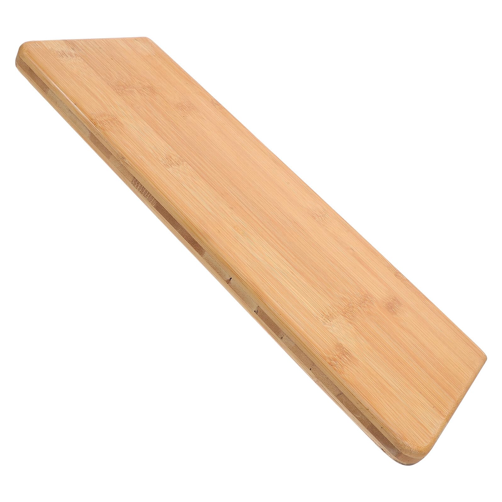 Étagère murale flottante bois orange rangement décoration cuisine