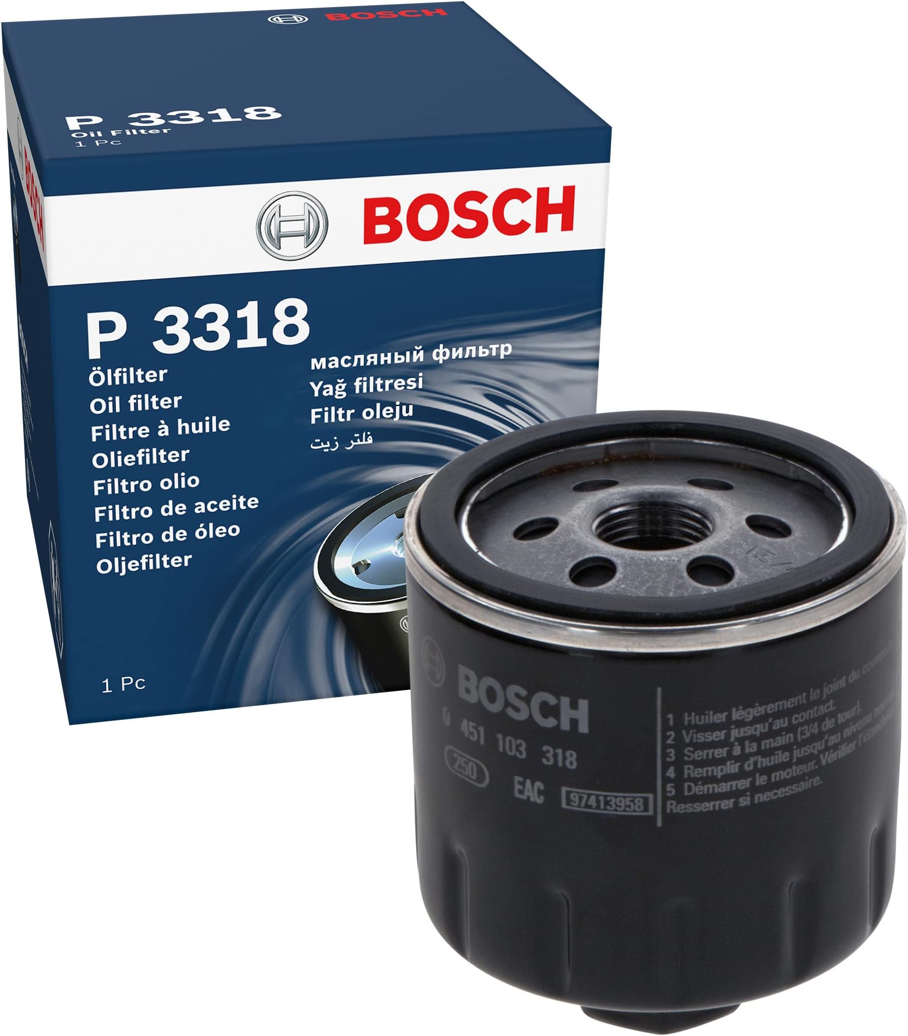 Bosch P7183 Oil Filter Car BOSCH Amazon.co.uk Automotive