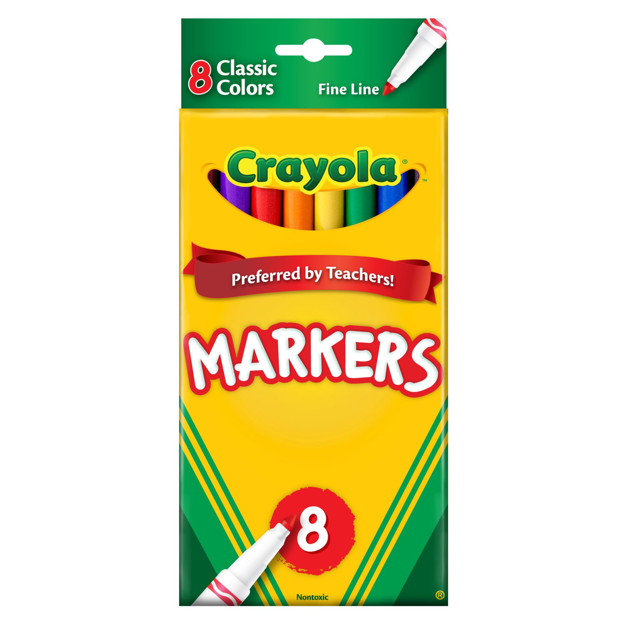 Crayola Drobna linia classica marcatori colori 8/Pkg