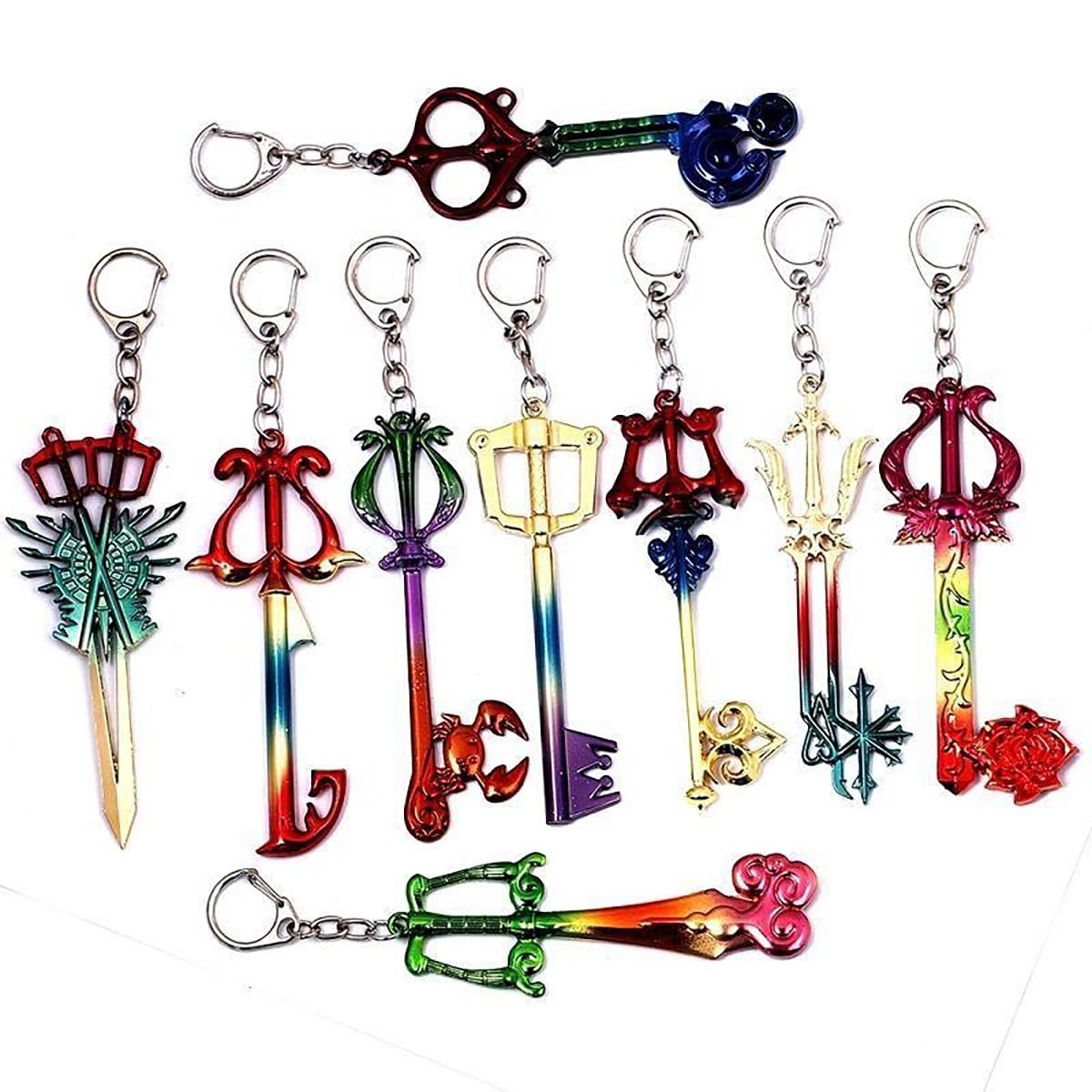 キングダムハーツ KINGDOM HEARTS キーブレード キーホルダー19本 キングダムハーツ KINGDOM HEARTS キーブレード キーホルダー19