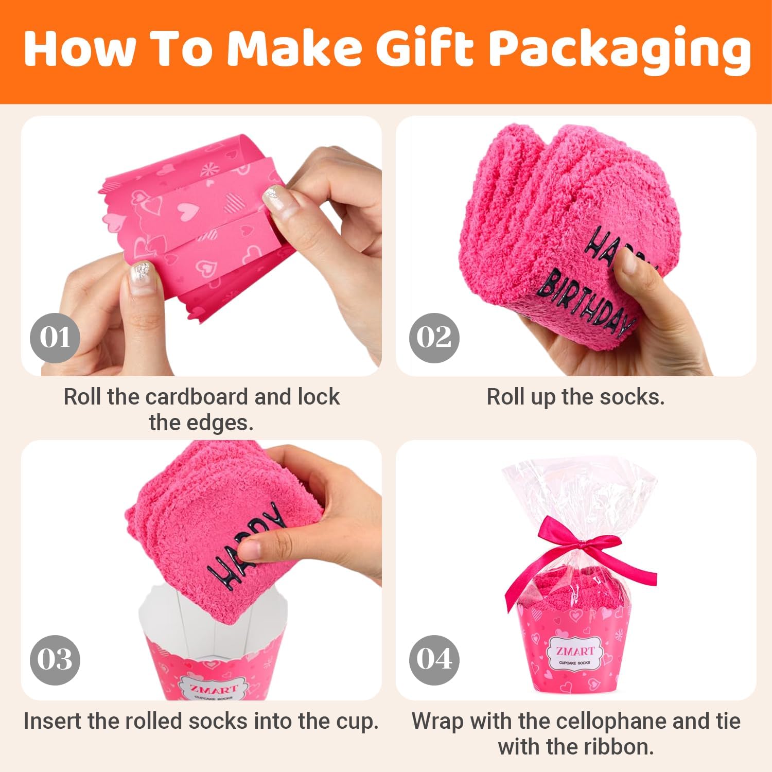 Zmart Birthday Gifts Ideas - Socks for Tween Girls, Presents for 4-12 Year Old Kids - Image 4