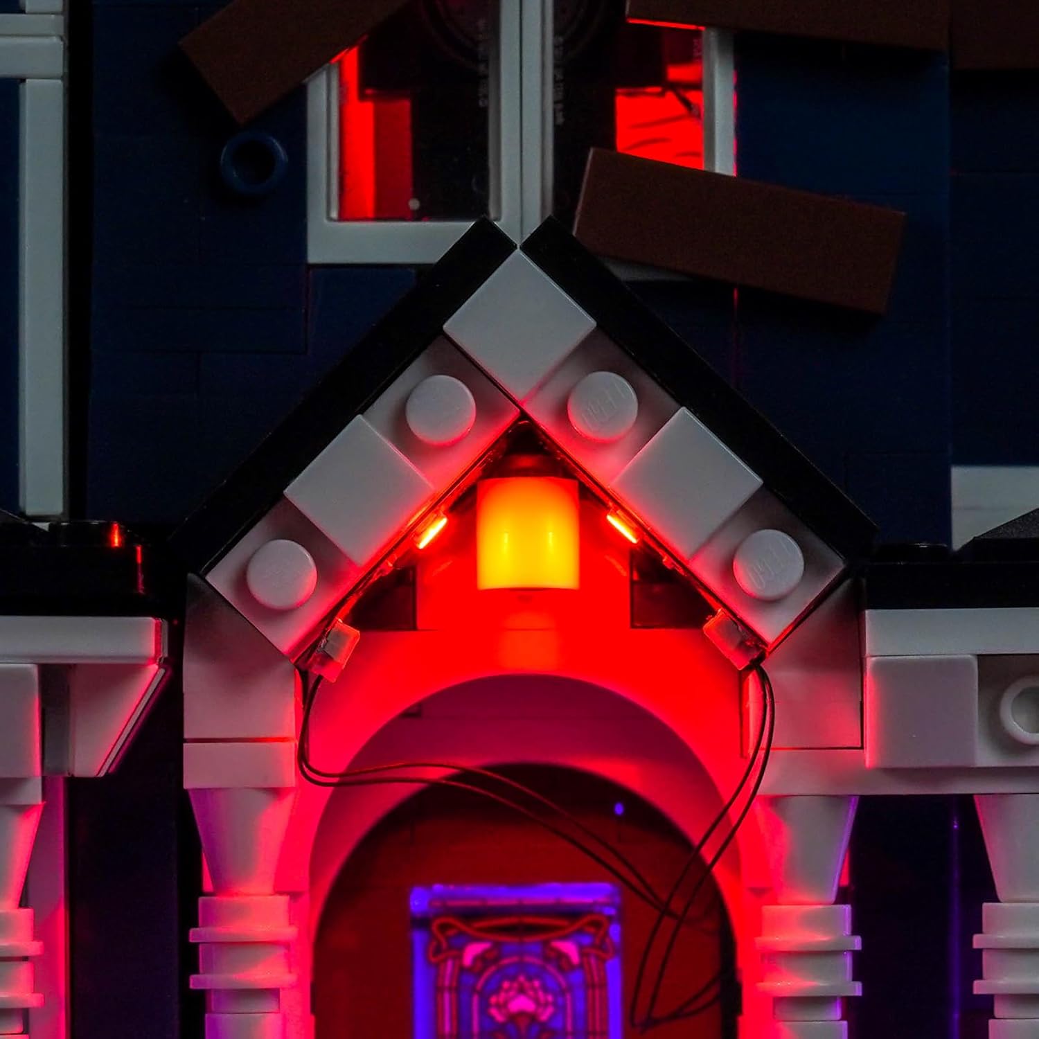 LED Lighting Compatible with Lego 11370 Stranger Things The Creel House - JUST Lights,Customized RC Version Light Kit Compatible with Lego Icons 11370,NOT Included The Model