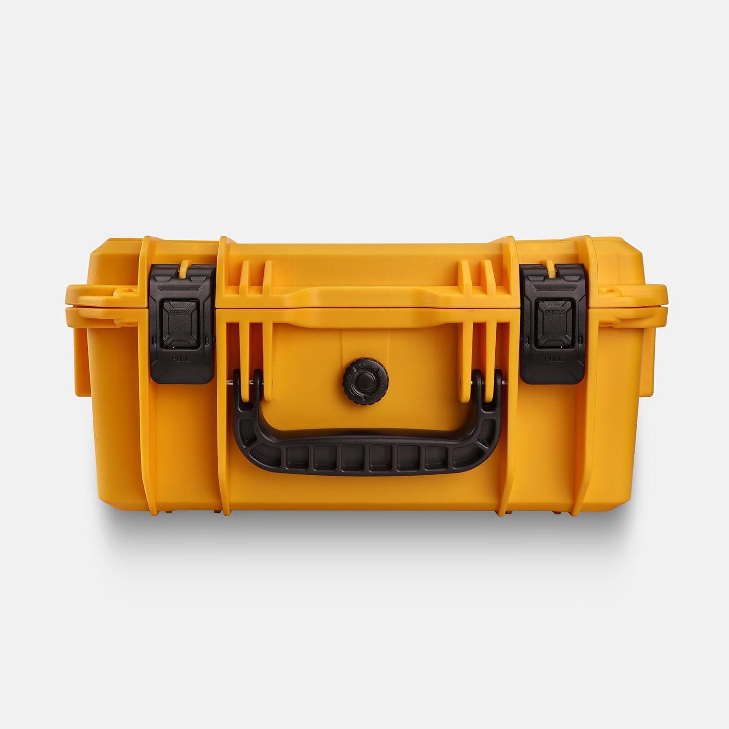 15 inches Knife Case for 36 Folding Knives, Pocketknife Storage Collection Organizer, Waterproof EDCknife Hard Case Protector Box Lockable Organizer Cases (Yellow)