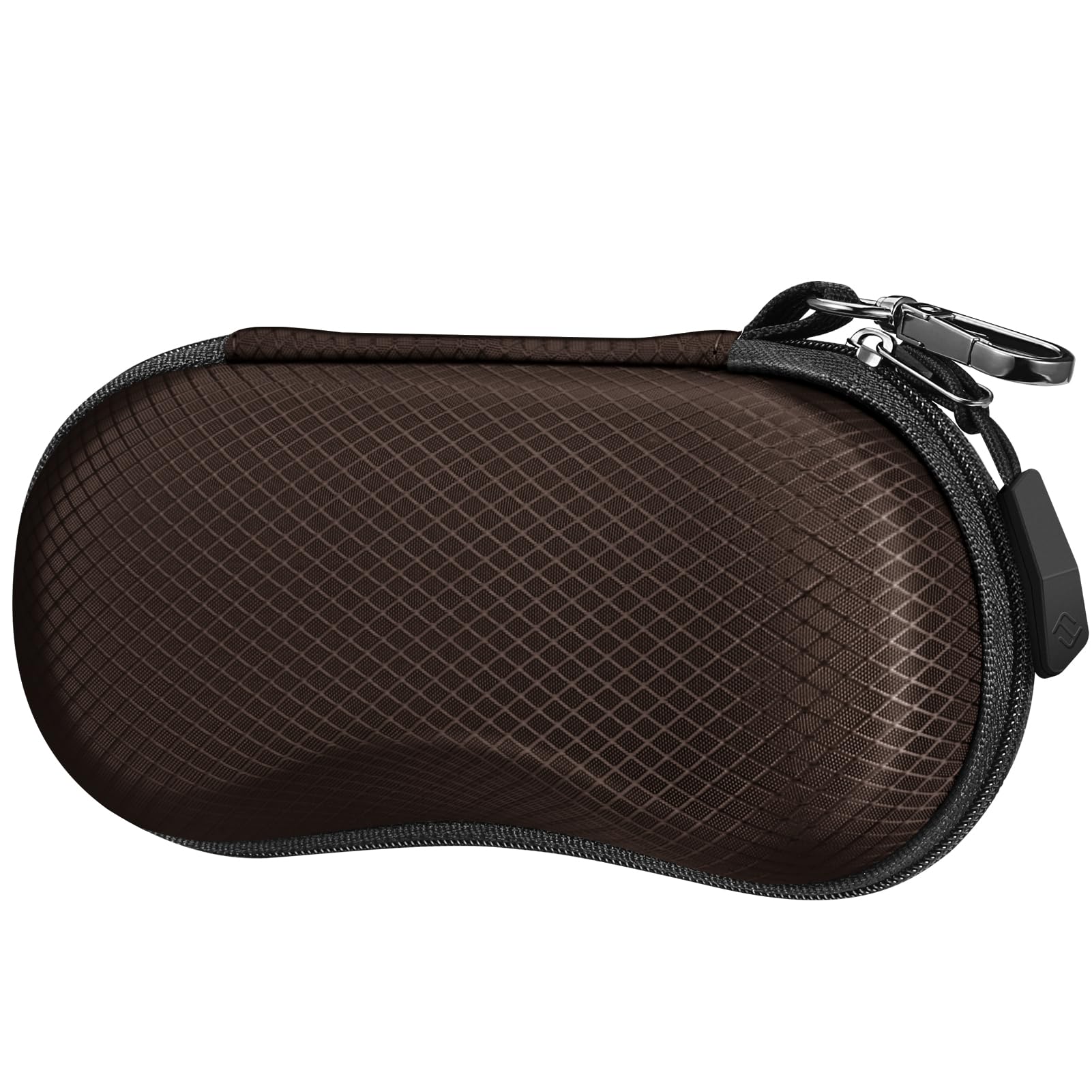 FINTIE Sunglasses Case for Men and Women - Hard Shell Shockproof Sport Glasses Case - Zipper Portable Spectacle Cases with Clip