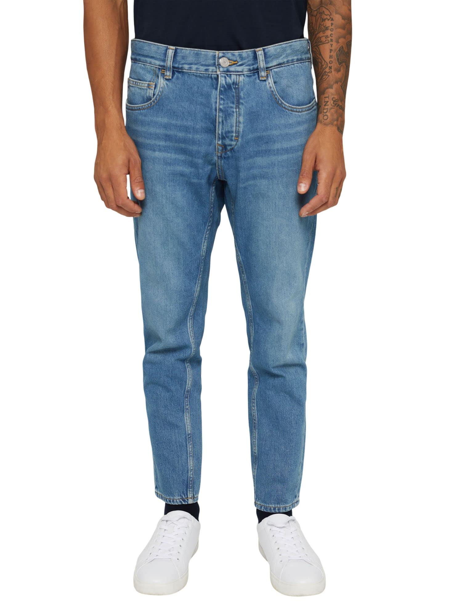 Esprit Men's 902/Blue Medium Wash Jeans, 31 W/34 L