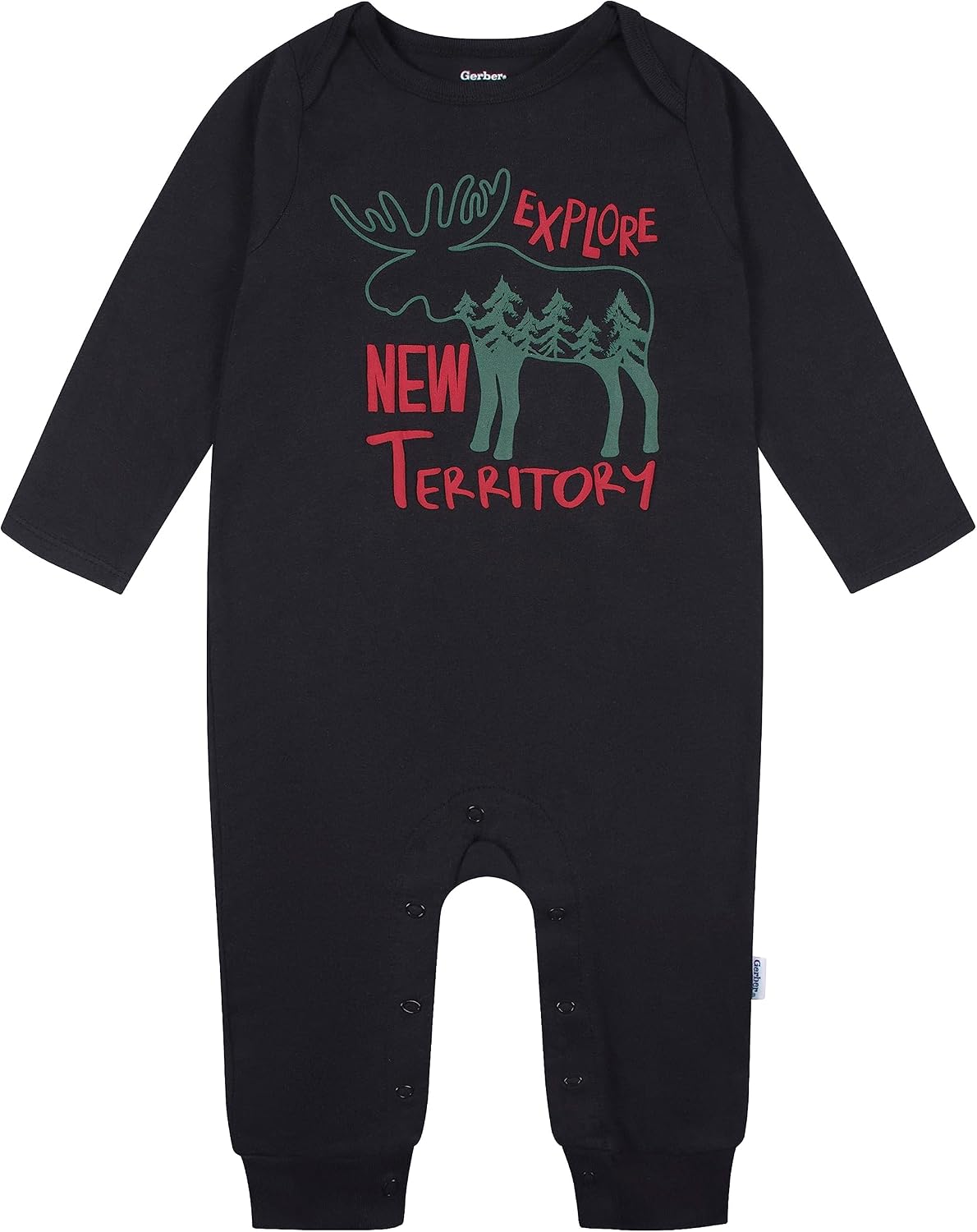Gerber Baby Boys' 2-pack Long Sleeve Jumpsuit